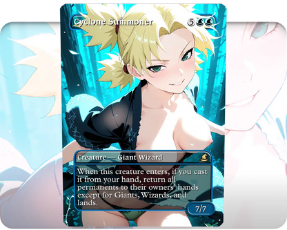 Temari (Naruto) - Cyclone Summoner (NSFW)
