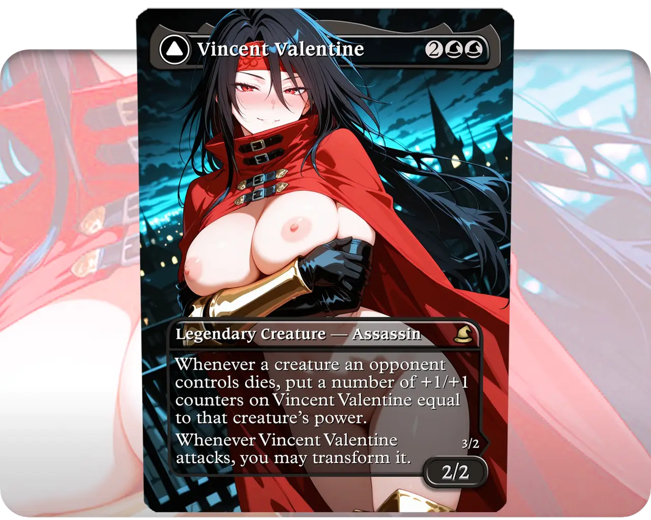 Vincent Valentine (NSFW)
