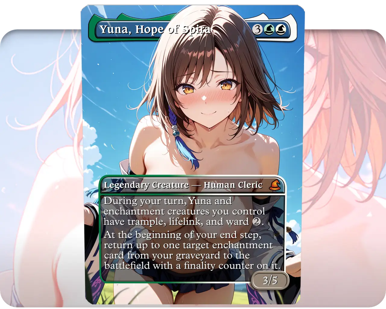 Yuna, Hope of Spira (NSFW)