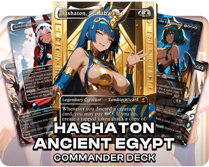 Hashaton, Scarab's Fist | Ancient Egypt | Commander Deck