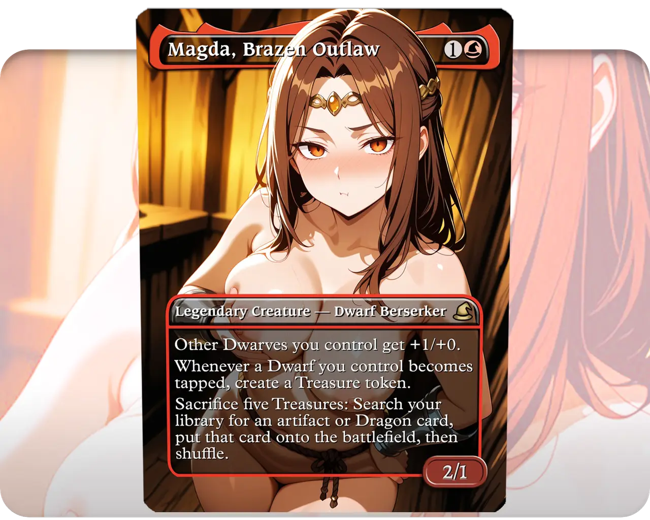 Magda, Brazen Outlaw (NSFW)