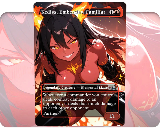 Kediss, Emberclaw Familiar (NSFW)