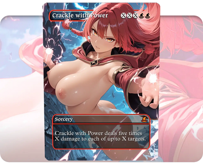 Crackle with Power (NSFW)