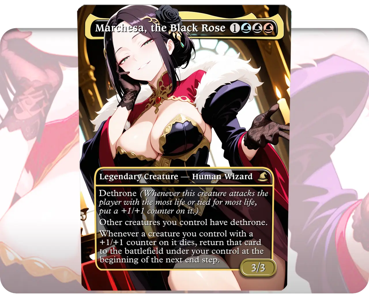 Marchesa, the Black Rose
