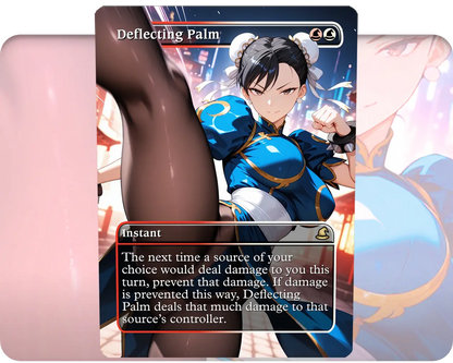 Chun-Li (Street Fighter) - Deflecting Palm
