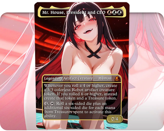 Yumeko Jabami (Kakegurui) - Mr. House, President and CEO (NSFW)