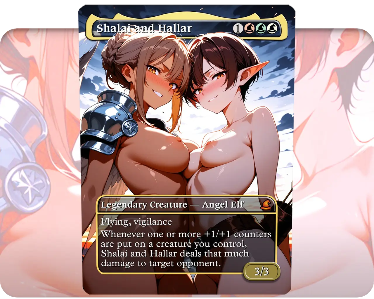 Shalai and Hallar (NSFW)