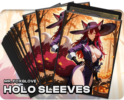 Mr. Foxglove (100x Holo Sleeves)
