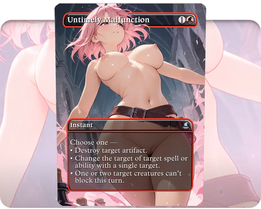 Untimely Malfunction (NSFW)