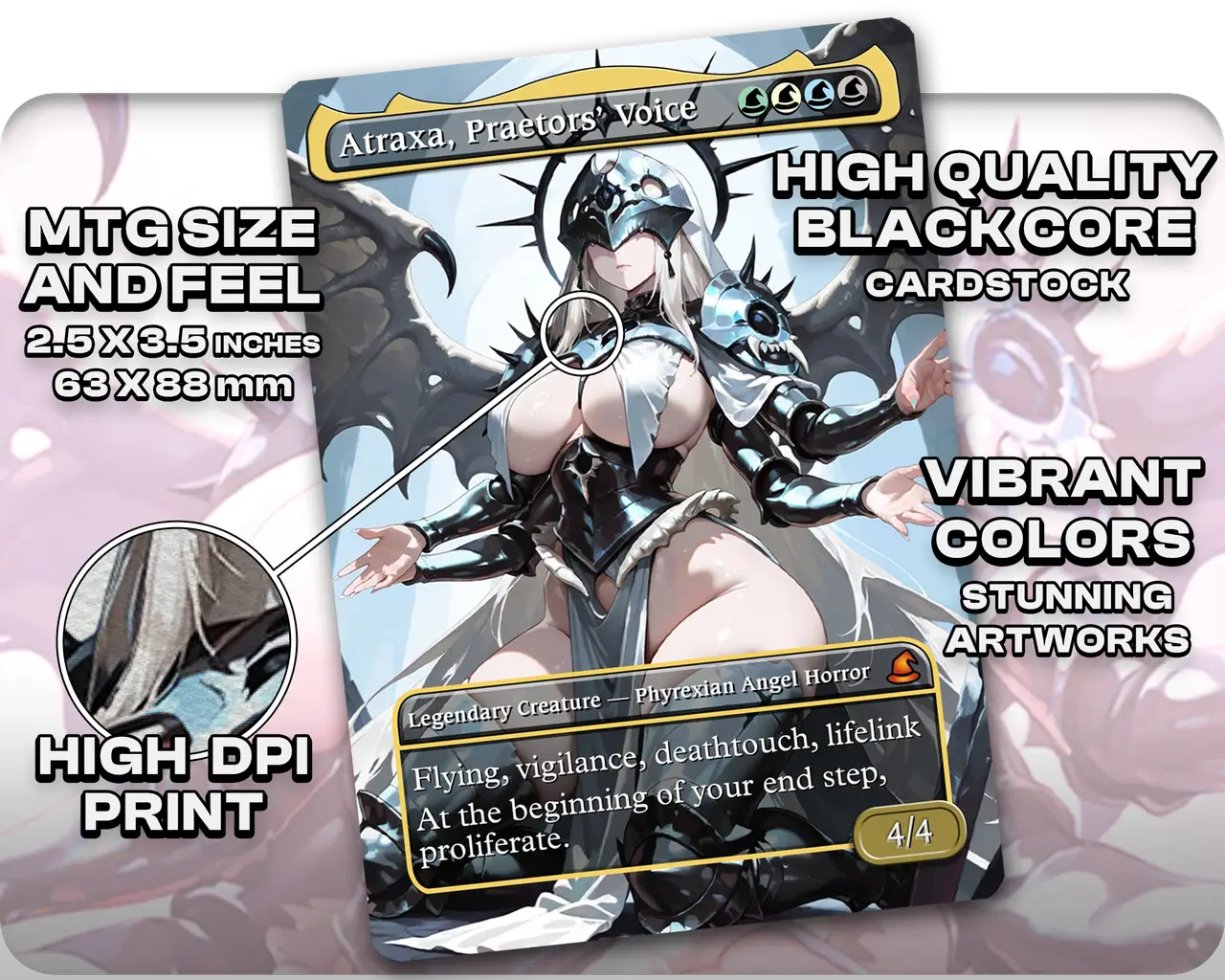 Atraxa, Praetors' Voice