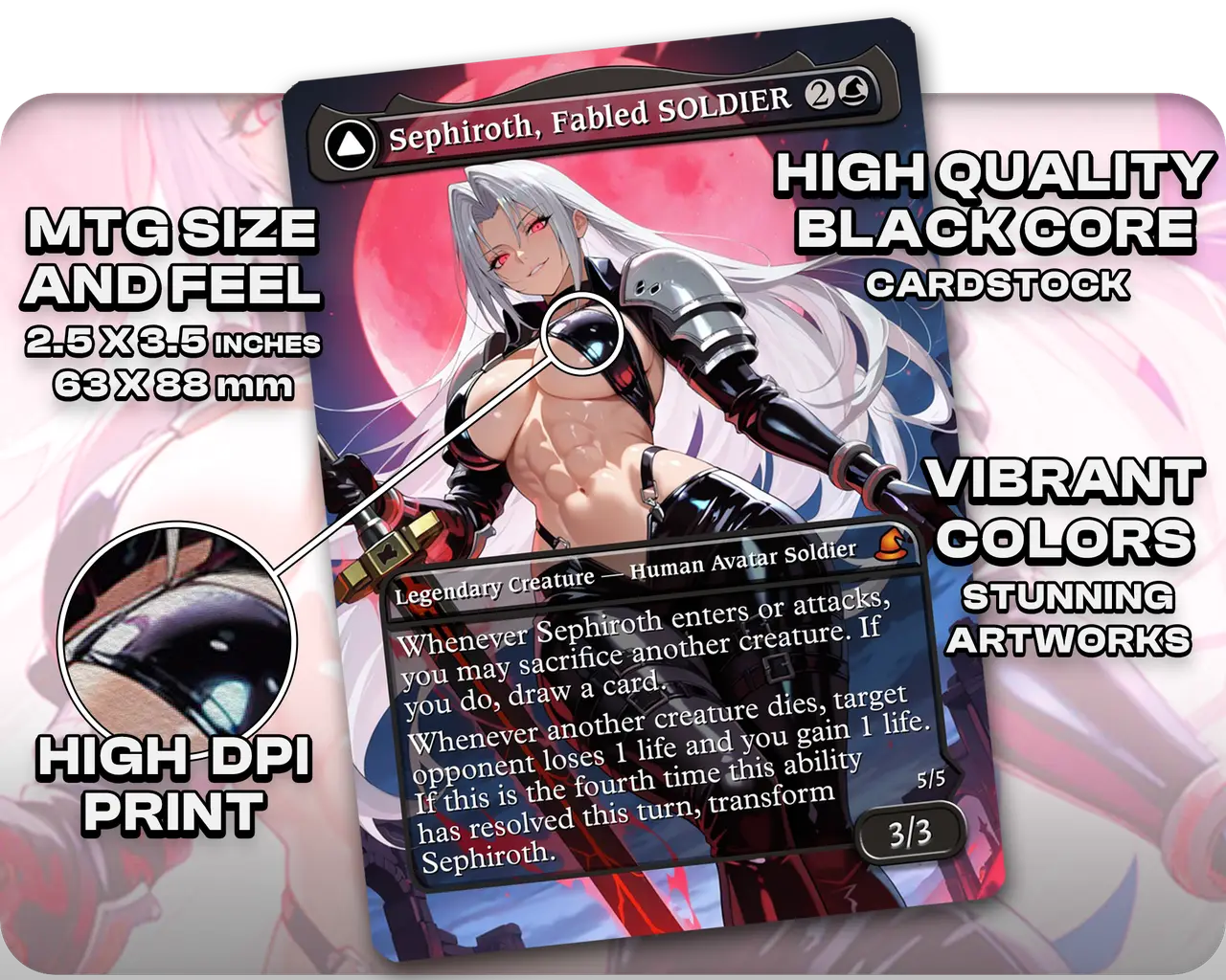 Sephiroth, Fabled SOLDIER