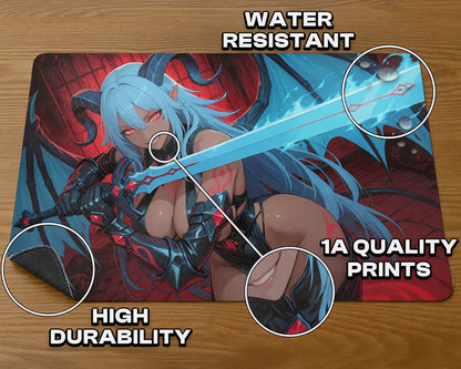 Be'lakor, the Dark Master | ProxyWaifus Playmat | 14x24" / 35x60cm
