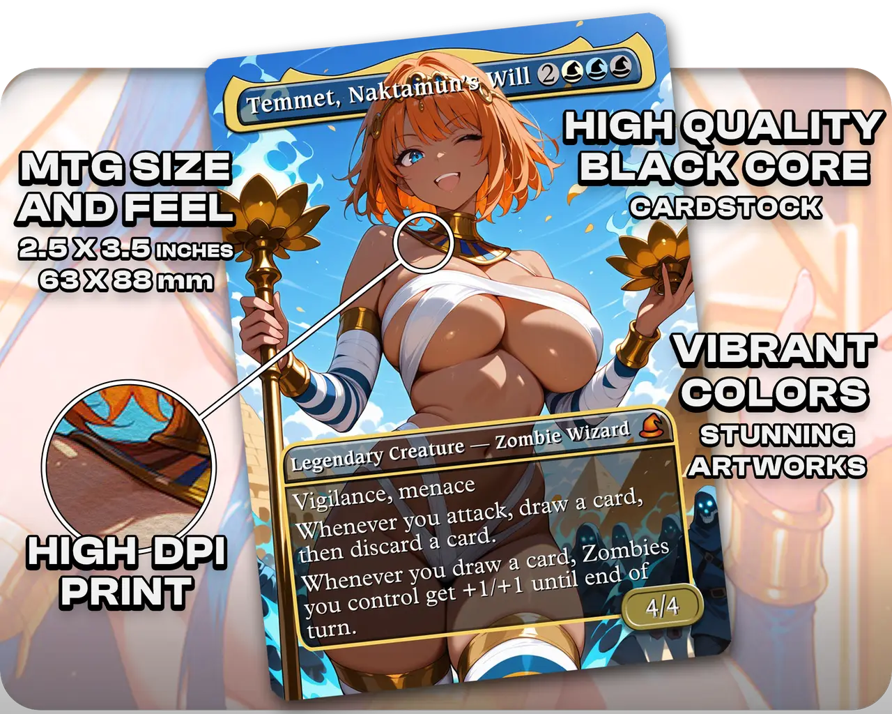 Hashaton, Scarab's Fist | Ancient Egypt | Commander Deck