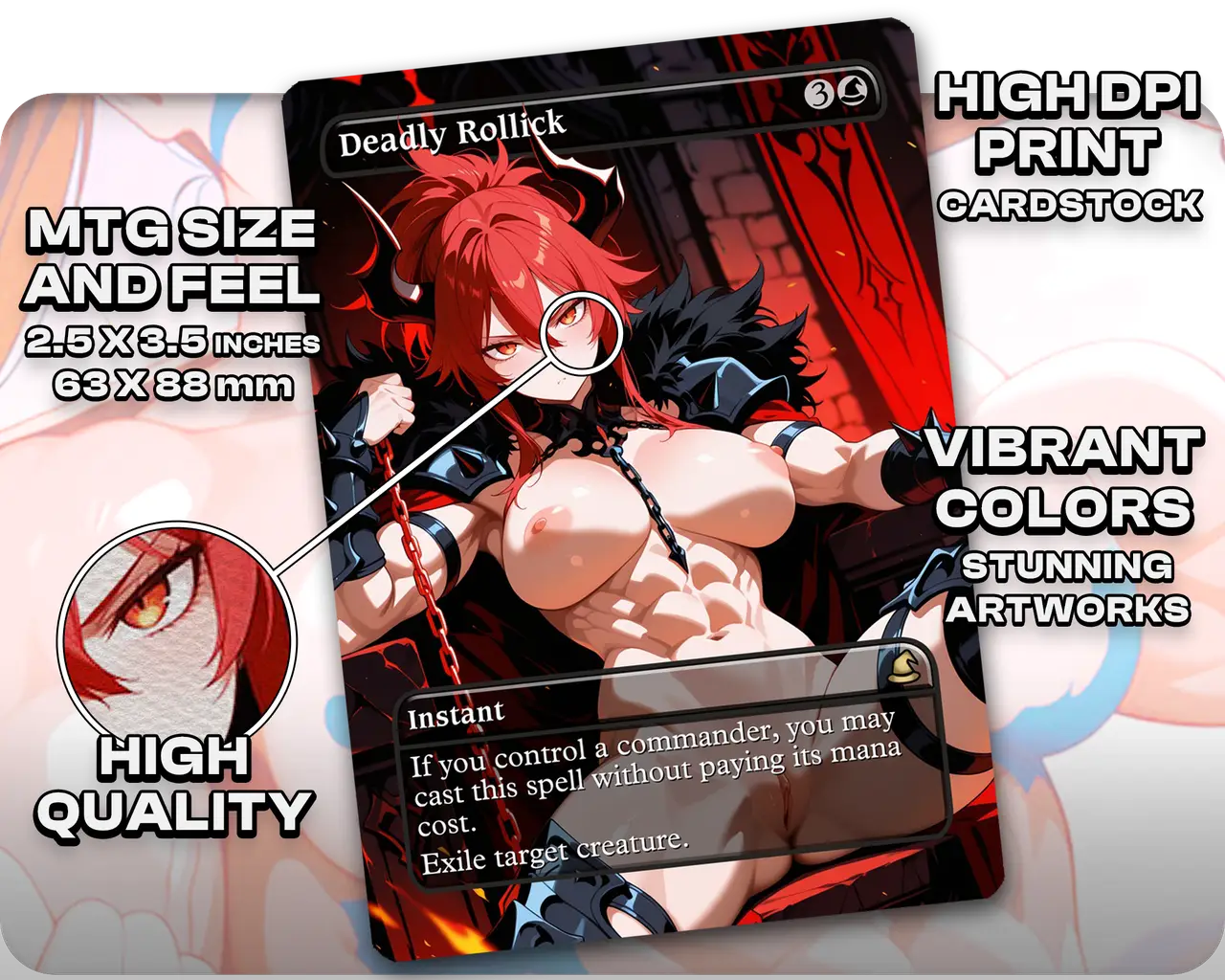 Saskia the Unyielding | 18+ NSFW | Muscle Mommy Waifus | Upgrade Sets