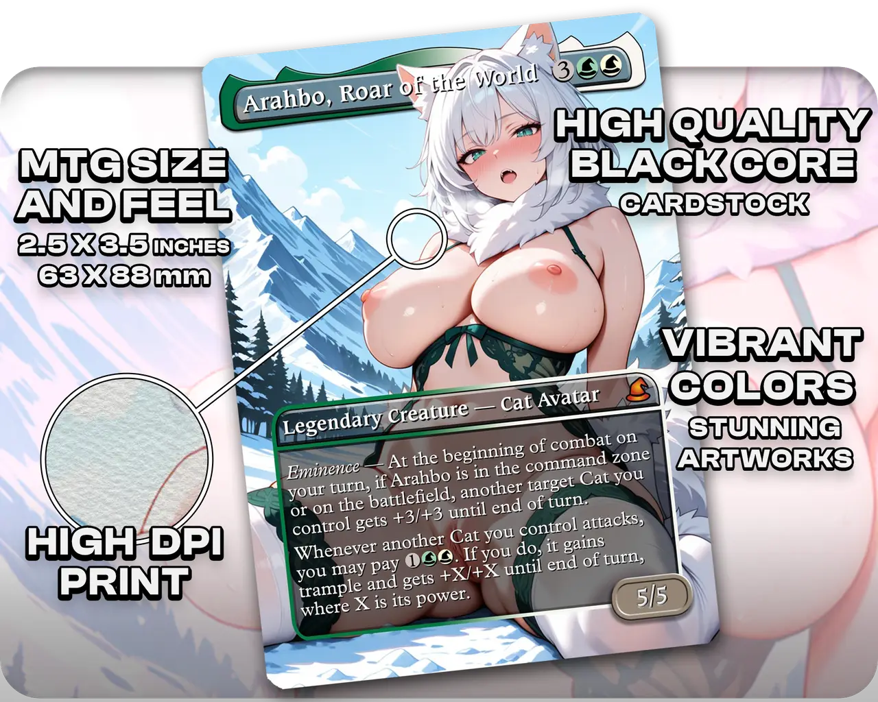 Arahbo, Roar of the World (NSFW)