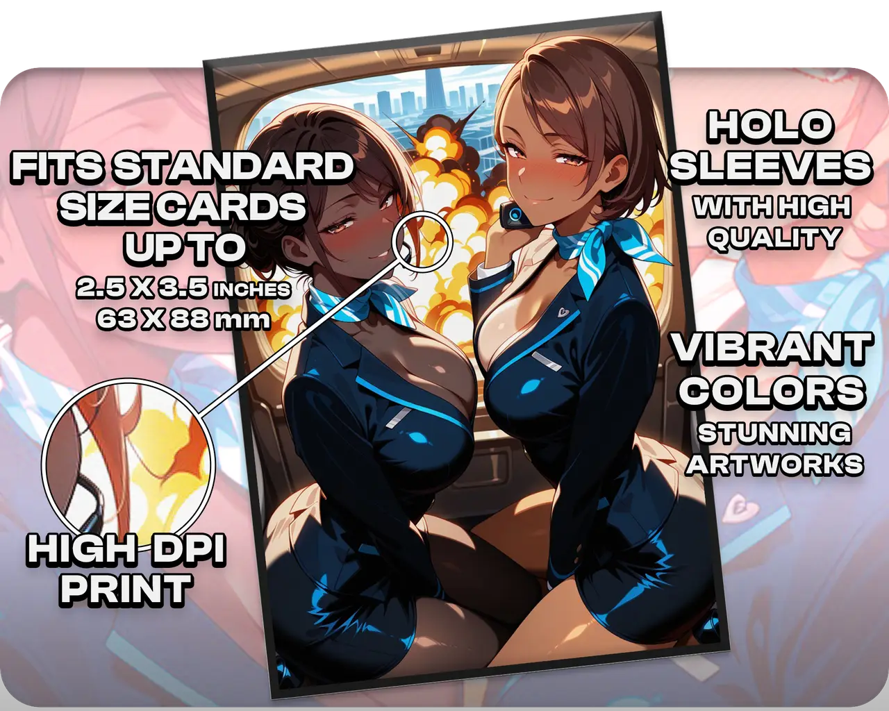 Kynaios and Tiro of Meletis (100x Holo Sleeves)