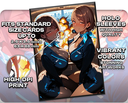 Kynaios and Tiro of Meletis (100x Holo Sleeves)