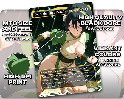 Toph, the First Metalbender (Adult Version)