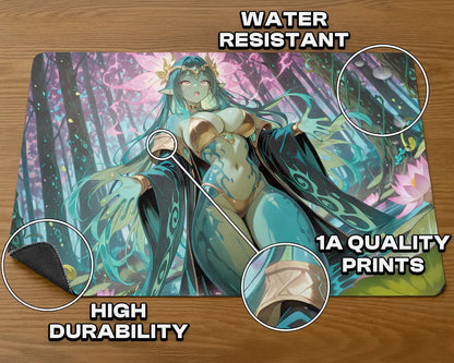 Clement, the Worrywort | ProxyWaifus Playmat | 14x24" / 35x60cm