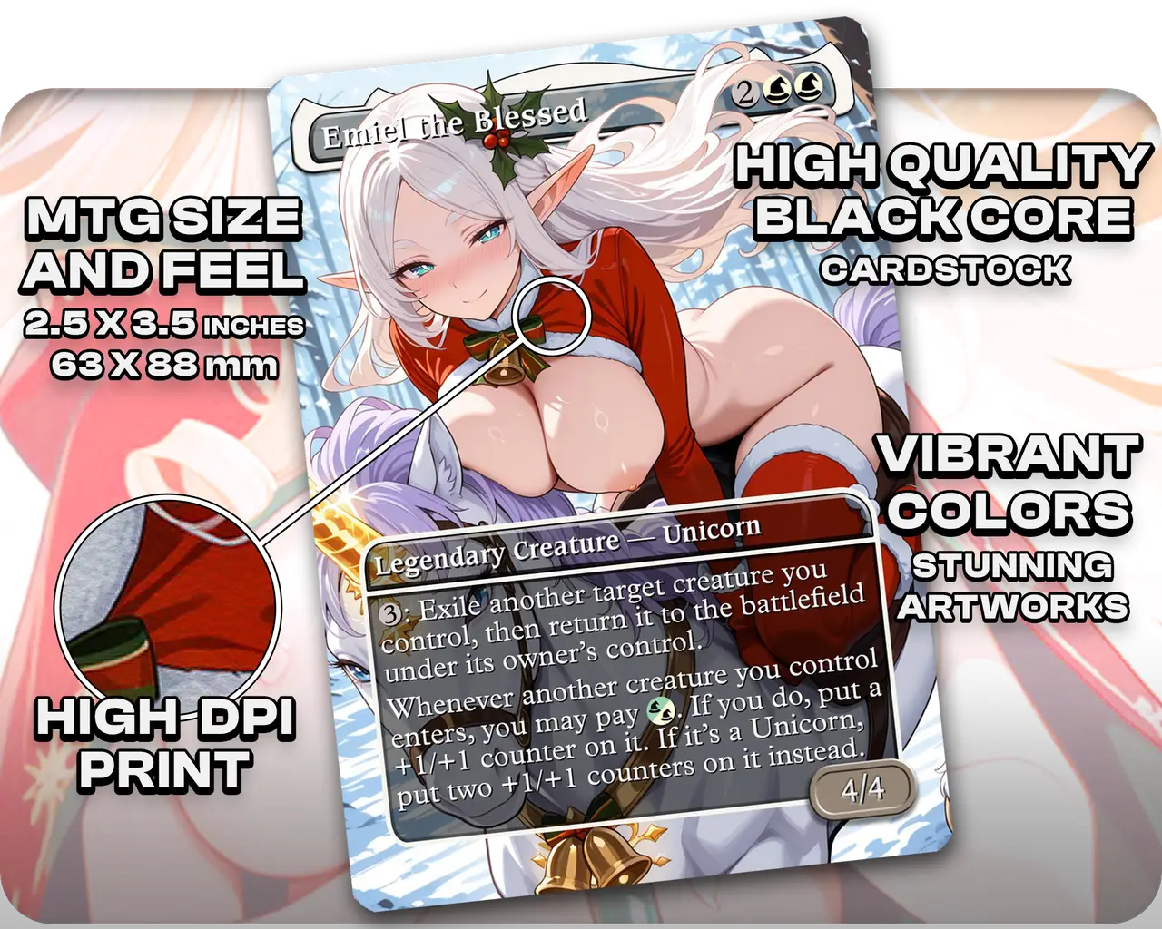 Galadriel Mama Noel | 18+ NSFW | Christmas Special | Commander Deck