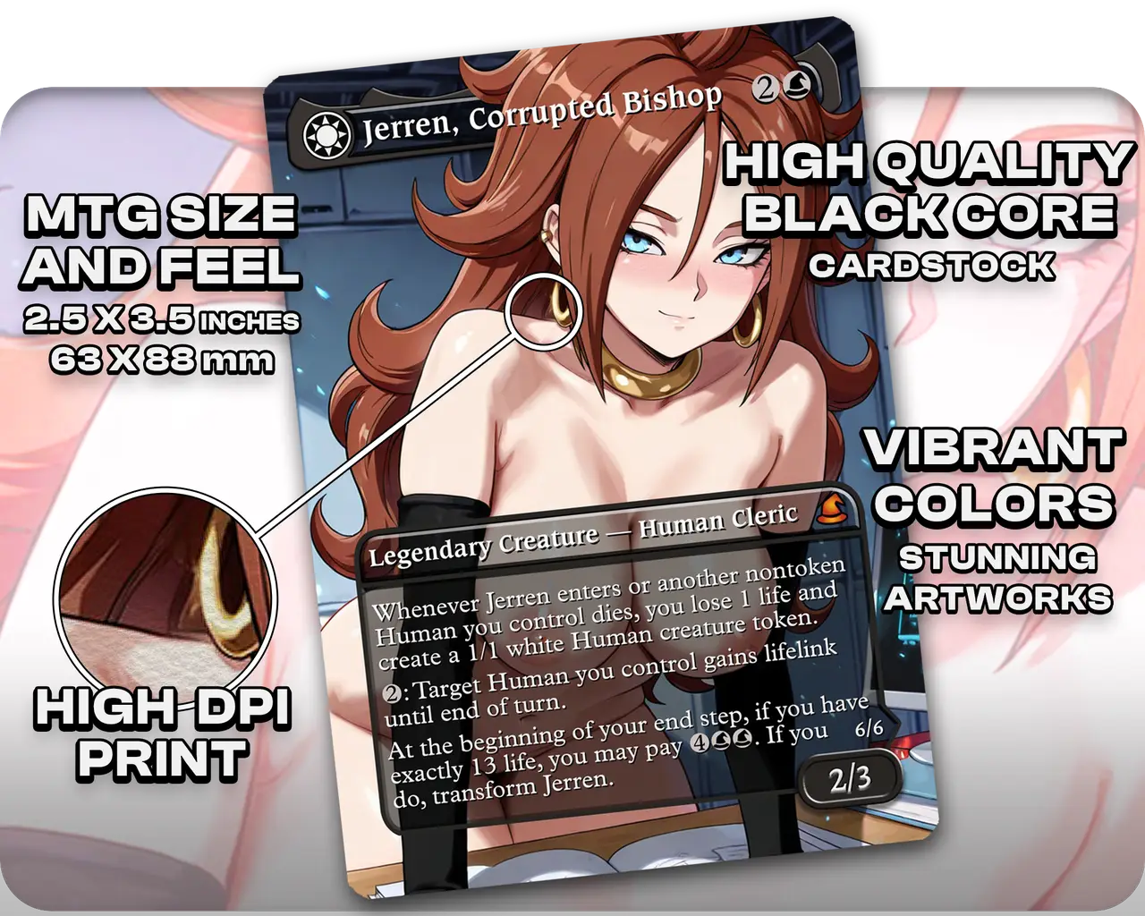 Android 21 (DBZ) - Jerren, Corrupted Bishop (NSFW)