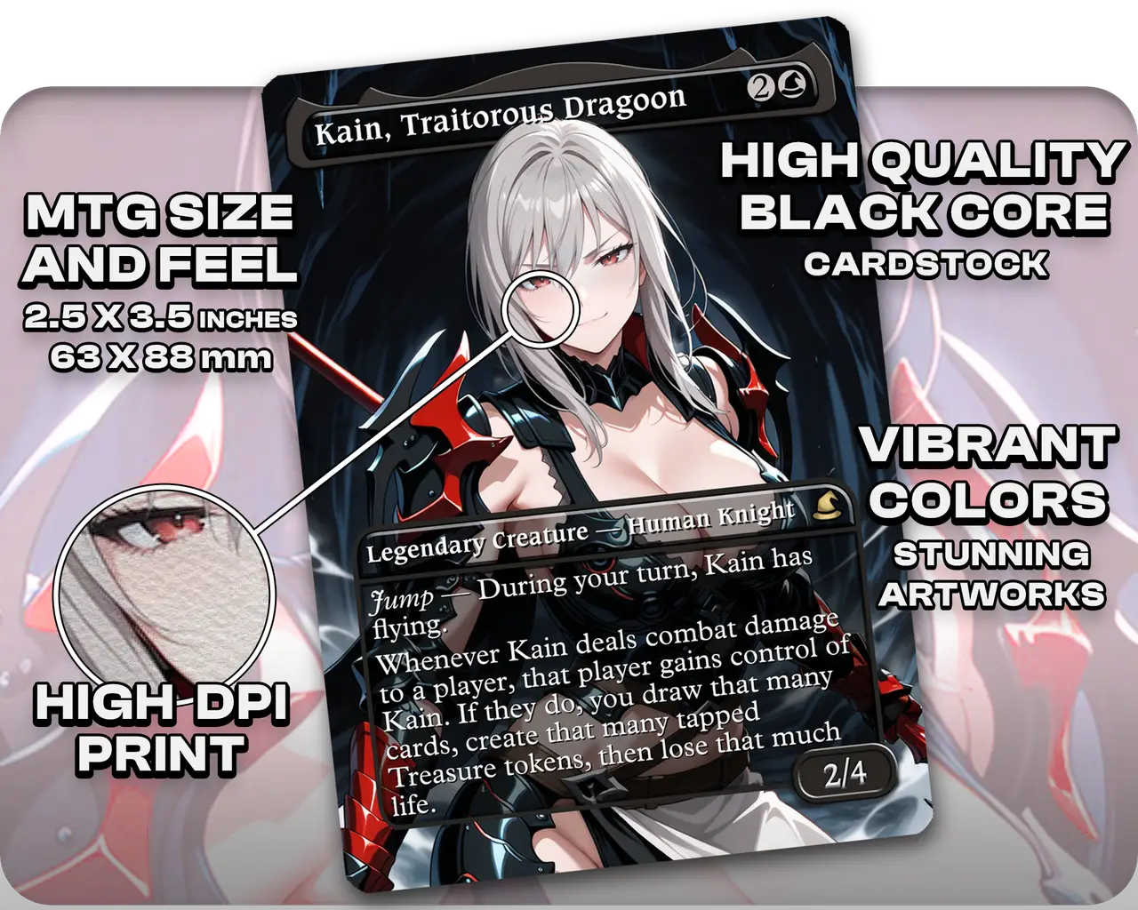 Aranea Highwind (Final Fantasy) - Kain, Traitorous Dragoon