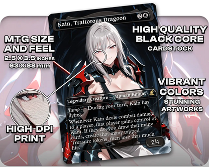 Aranea Highwind (Final Fantasy) - Kain, Traitorous Dragoon