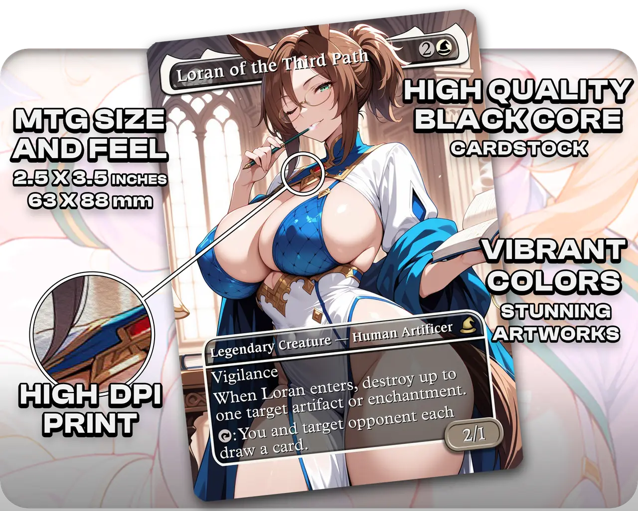 Shadowfax Horse Tribal | Horse Waifus | Commander Deck