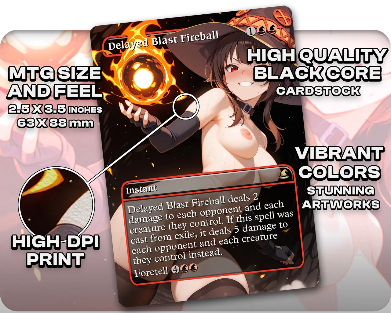 Adult Megumin (KonoSuba) - Delayed Blast Fireball (NSFW)