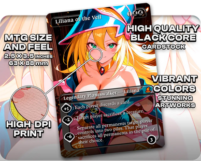 Dark Magician Girl - Liliana of the Veil