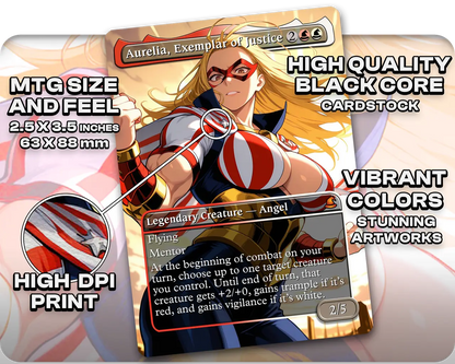 Cathleen Bate (Star and Stripe) - Aurelia, Exemplar of Justice