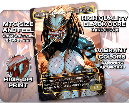 Yautja (Predator) - Kresh the Bloodbraided