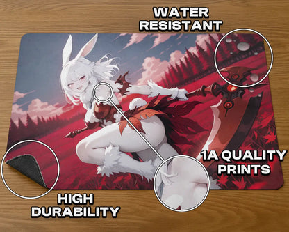 Baylen, the Haymaker | ProxyWaifus Playmat | 14x24" / 35x60cm