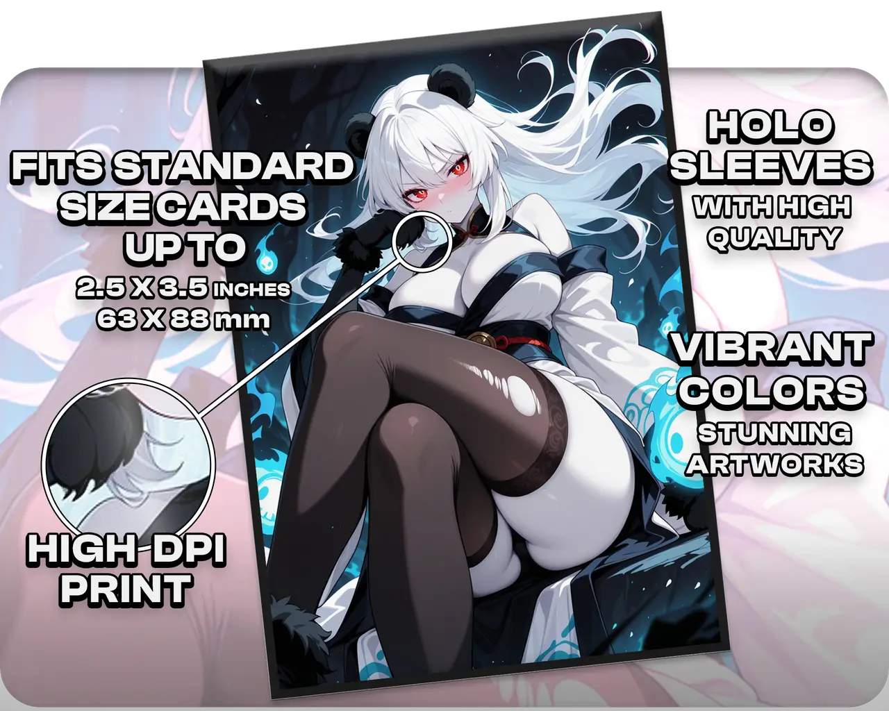 Hei Bai, Forest Guardian (100x Holo Sleeves)