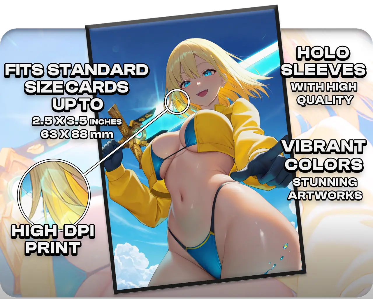 Tidus, Yuna's Guardian (100x Holo Sleeves)