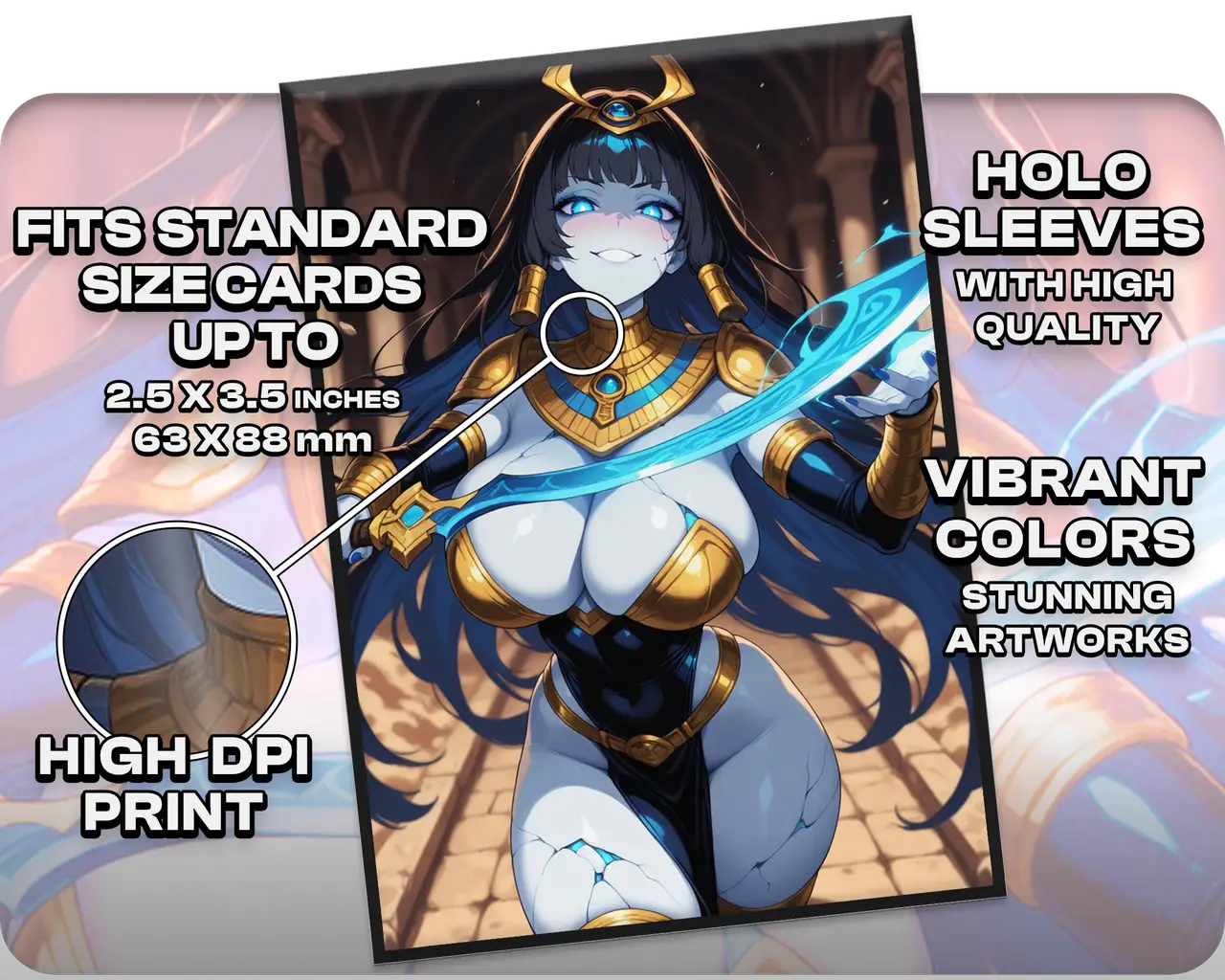 The Scarab God (100x Holo Sleeves)