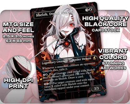 Shelob, Child of Ungoliant | Yandere Spider Waifus | Commander Deck