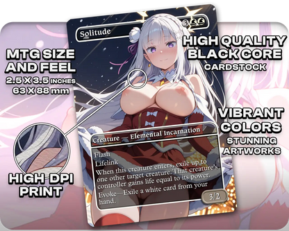 Emilia (ReZero) - Solitude (NSFW)