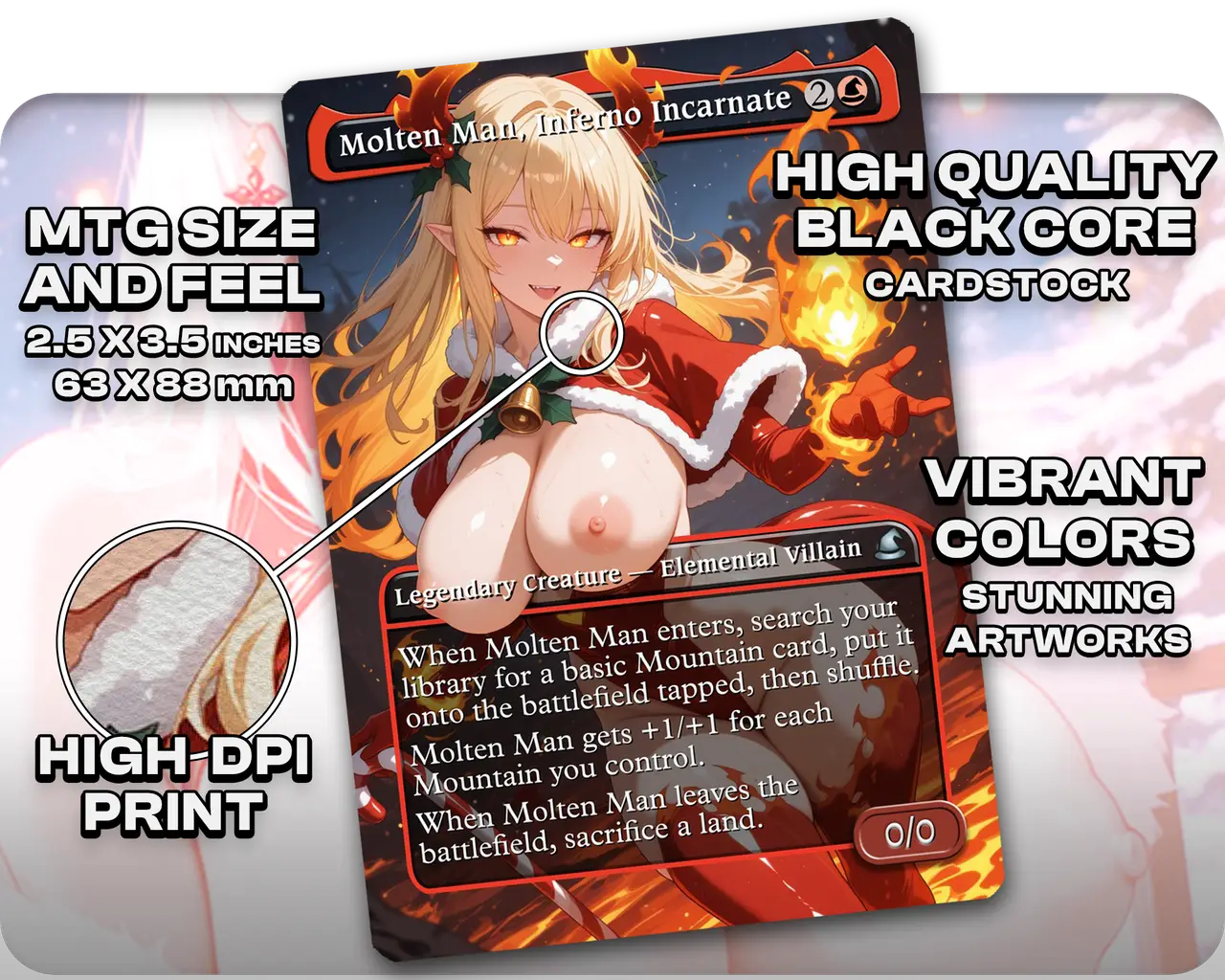 Santa Claus Iroh | 18+ NSFW | Christmas Special | Commander Deck