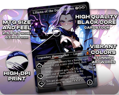 Adult Raven (DC Titans) - Liliana of the Dark Realms