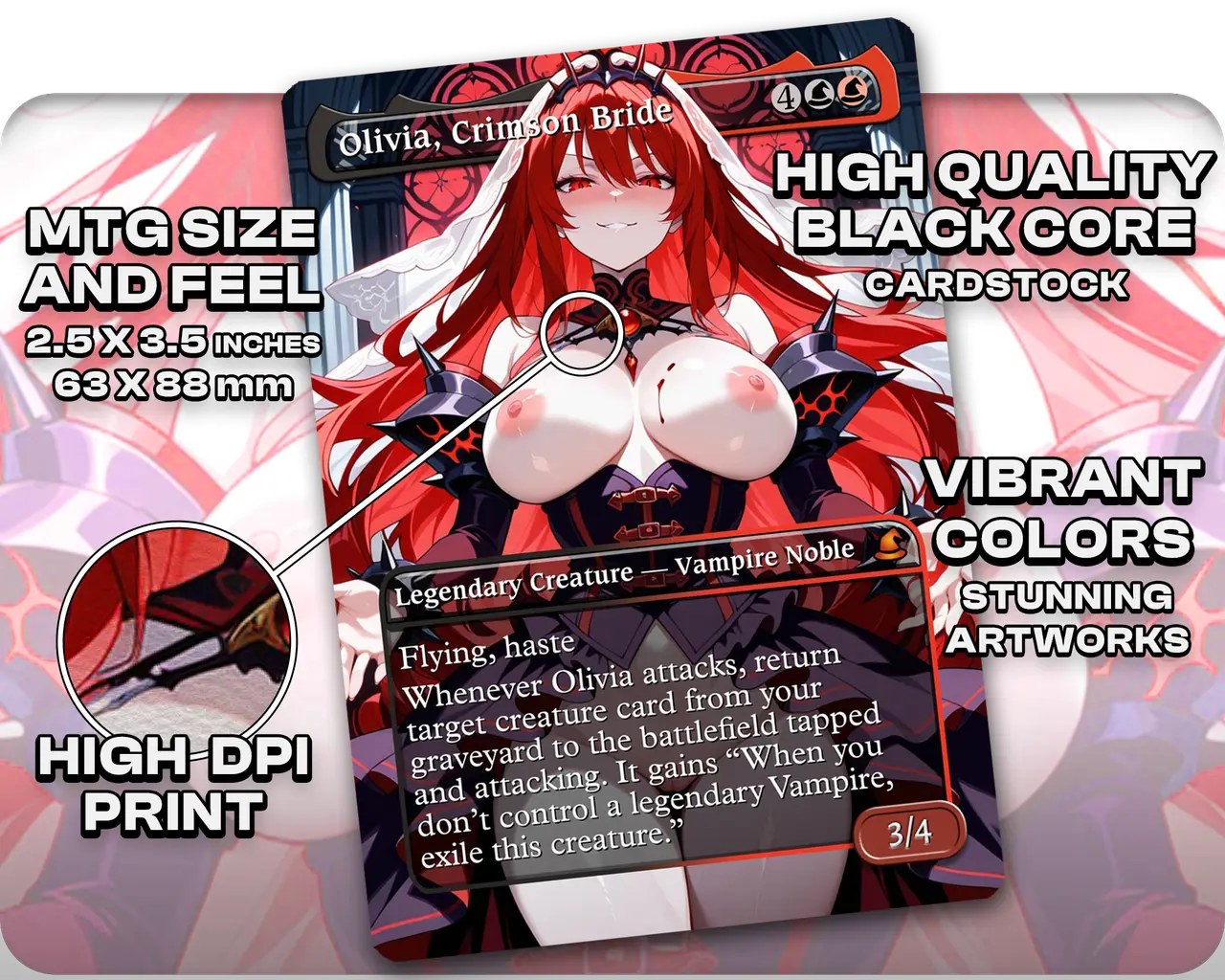 Olivia, Crimson Bride (NSFW)