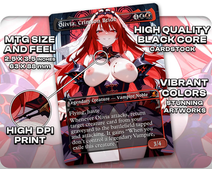 Olivia, Crimson Bride (NSFW)