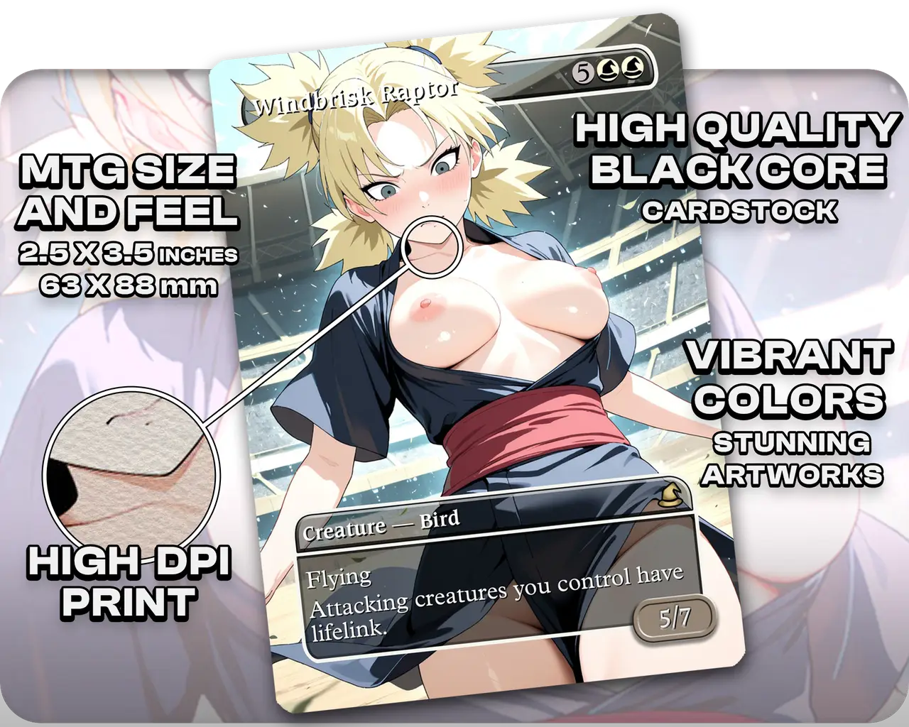 Temari (Naruto) - Windbrisk Raptor (NSFW)