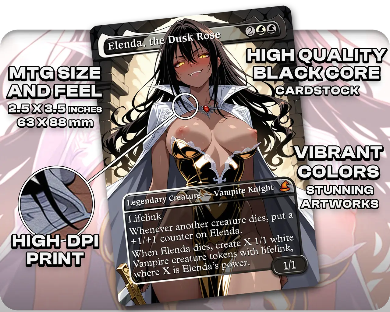 Elenda, the Dusk Rose (NSFW)