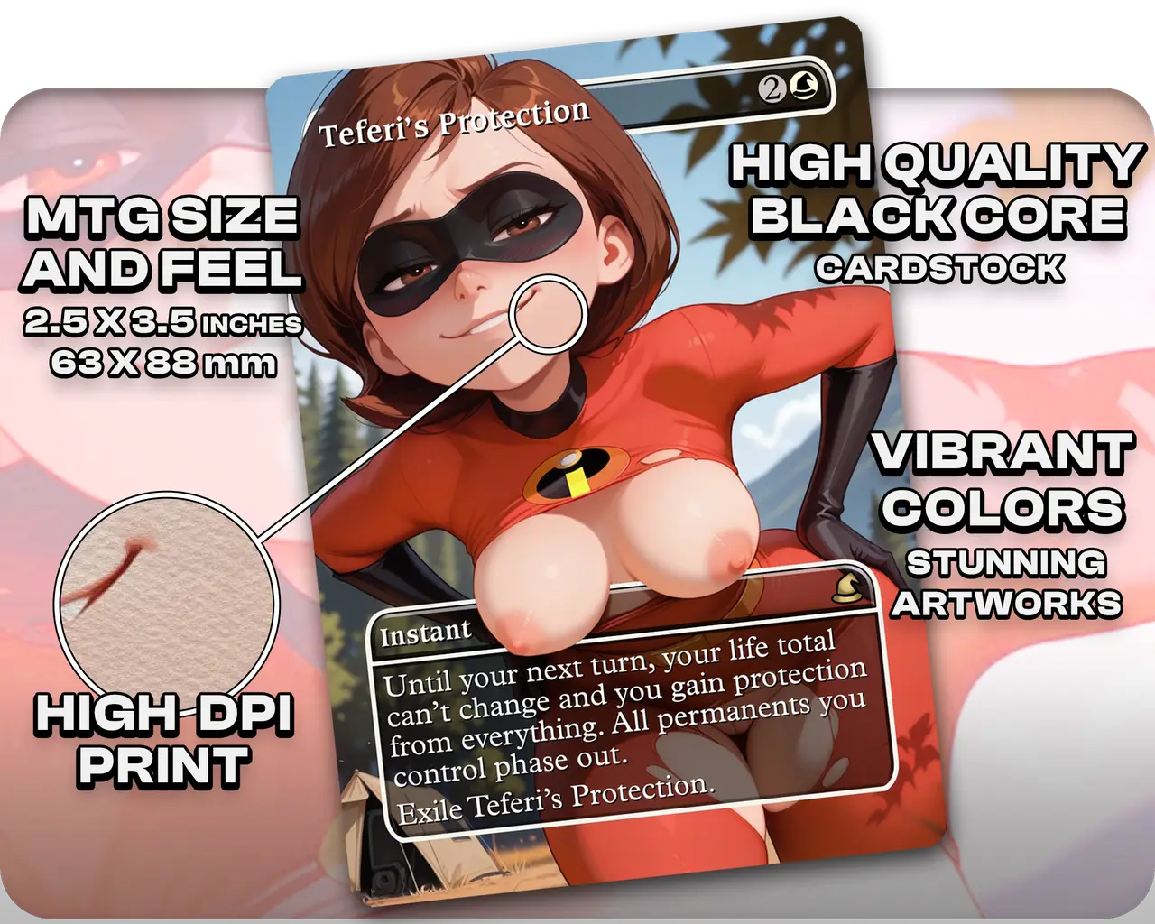 Elastigirl (Incredibles) - Teferi's Protection (NSFW)