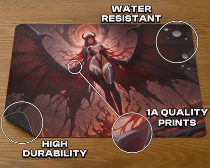Valgavoth, Harrower of Souls | ProxyWaifus Playmat | 14x24" / 35x60cm