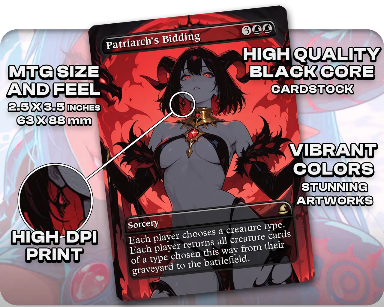 Be'lakor Demons Tribal | Demon Waifus Theme | Commander Deck