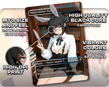 Ms. Bumbleflower Rabbit Tribal | Bunny Waifus Theme | Commander Deck