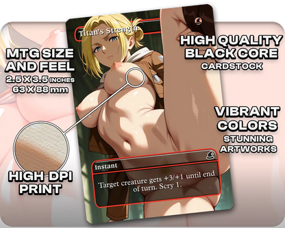 Annie Leonhart (AOT) - Titan's Strength (NSFW)
