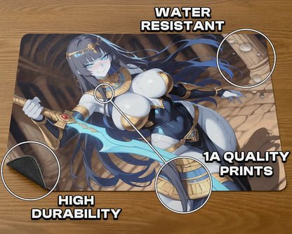 The Scarab God | ProxyWaifus Playmat | 14x24" / 35x60cm
